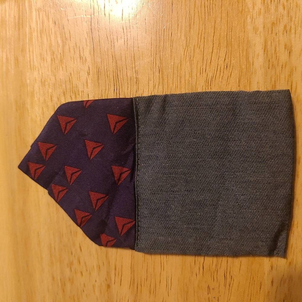 Delta branded pocket puff